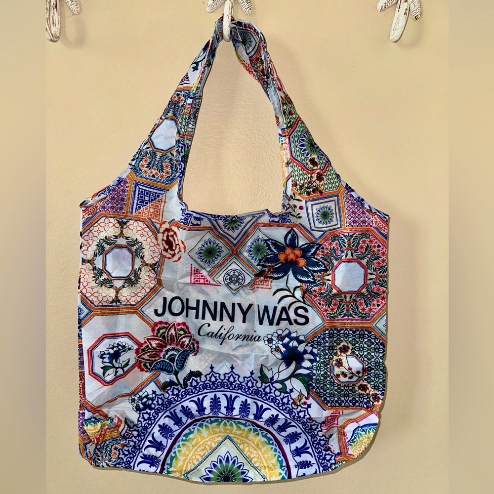 Johnny Was Reusable Shopping Tote Bag